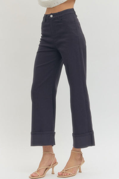 GG Entro Navy Cuffed Hem Jean