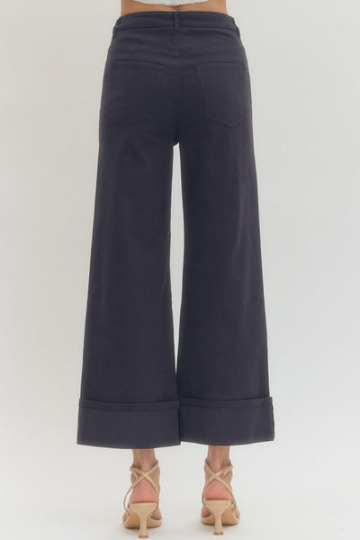 GG Entro Navy Cuffed Hem Jean